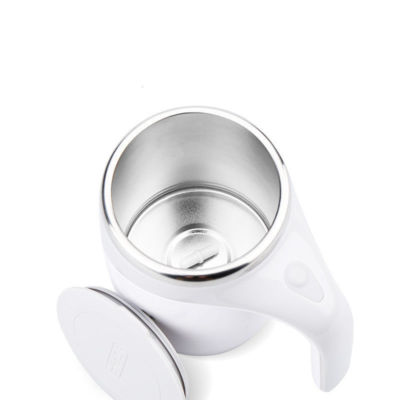 Laddningsbar Automatisk Rörkopp – Kaffekopp med Omrörningsfunktion Milkshake Rotating Magnetic Water Cup