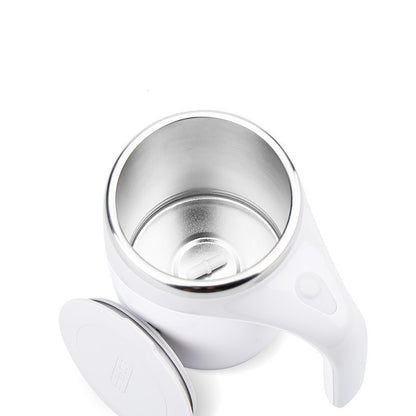 Laddningsbar Automatisk Rörkopp – Kaffekopp med Omrörningsfunktion Milkshake Rotating Magnetic Water Cup